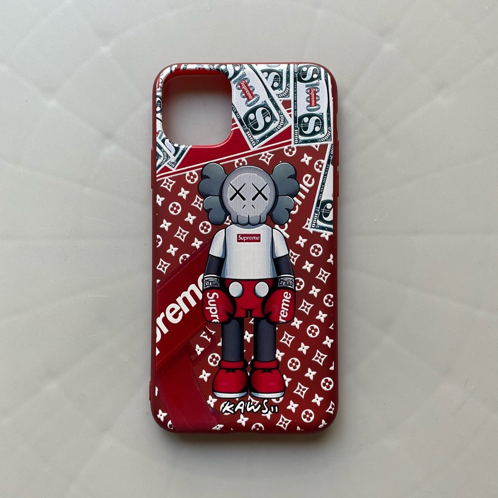 Supreme X KAWS iPhone 11 Pro Max Case